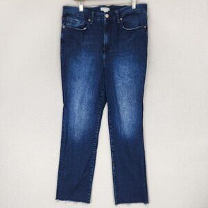 Good American Dark Blue Ankle Jeans